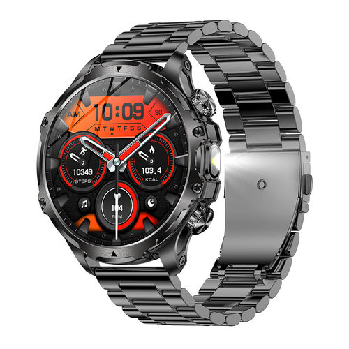 Ak75 Smart Call 1.85-inch Large Round Screen Heart Rate Bloo