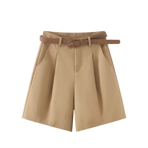 Women's Loose Shorts 2026 Korean Style Four-point Overalls W