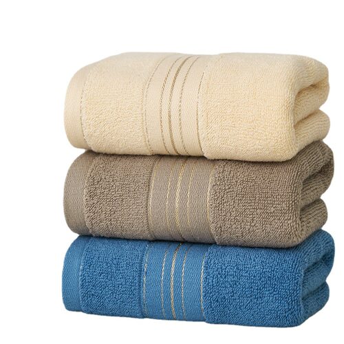 Phnom Penh tton Towel Superet Hand Gift Plain lor Broken Wat