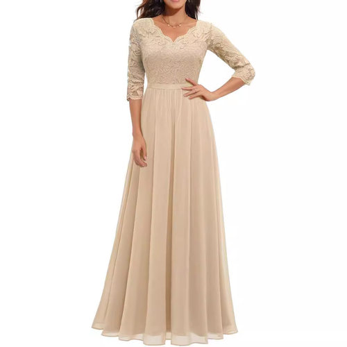 6 lors 5 Yards Lace Stitching Long Waist Noble