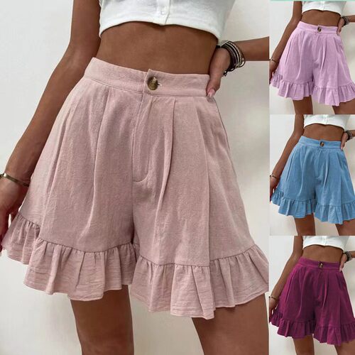 Women’s Casual Wide-leg Loose Shorts For Outside Wear, 2026