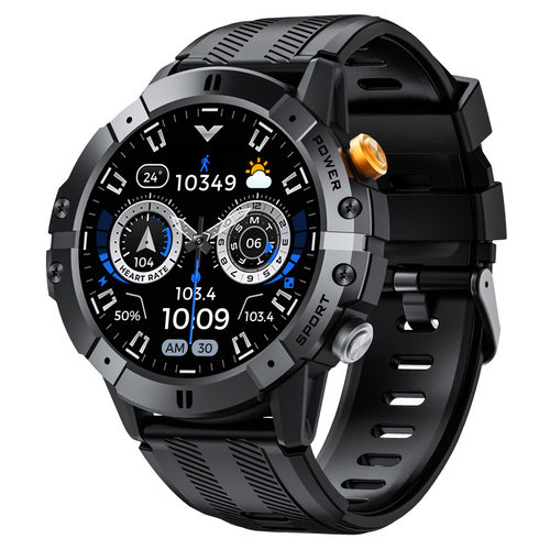 C29 Outdoor Three-defense Waterproof Smart Watch 1.52-inch H