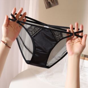 Romantic~high-cut Lace Pure Lust Sexy Underwear Women's Thin