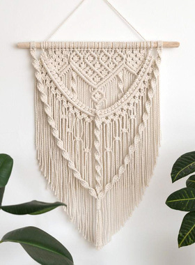 Modern Minimalist Home Decorative Tapestries Pure Hand Woven