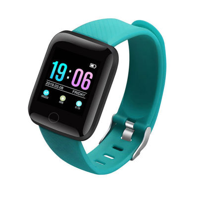 116plus Color Screen Smart Bracelet Heart Rate Monitoring Bl