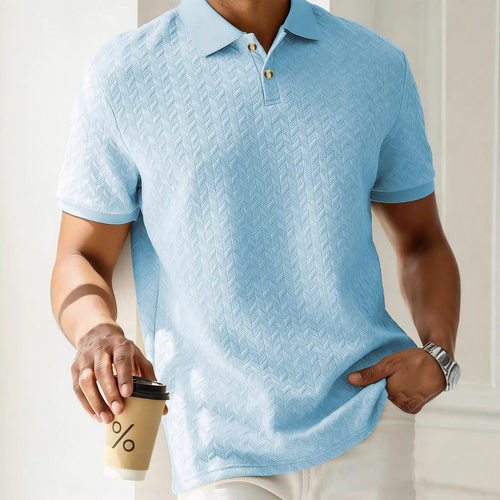 American Jacquard Men's Jacquard Design Simple Casual Busine