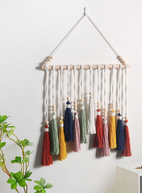 Bohemian Wall Hanging Hand Woven Tapestry Wall Hanging lorfu