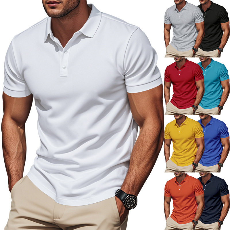 2026 Men's Simple Quick-drying  Shirt man Loose Breathable L图片