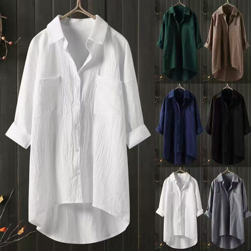 Southeast Asia Solid lor Fashion Women's Casual tton Linen L