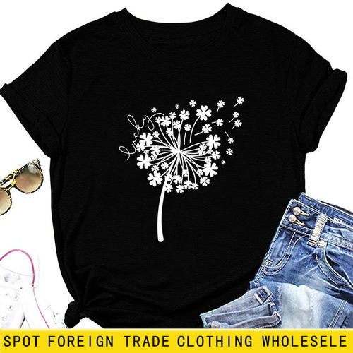 Lucky Dandelion Four-leaf Crust  Independent Station Casual