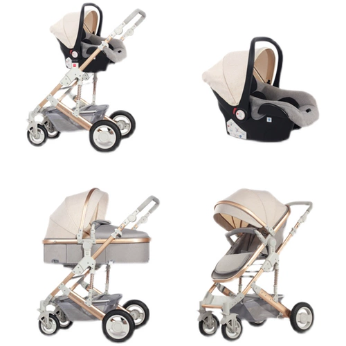 Кресло, детская коляска с сидением, «три в одном», можно сидеть и лежать, амортизация