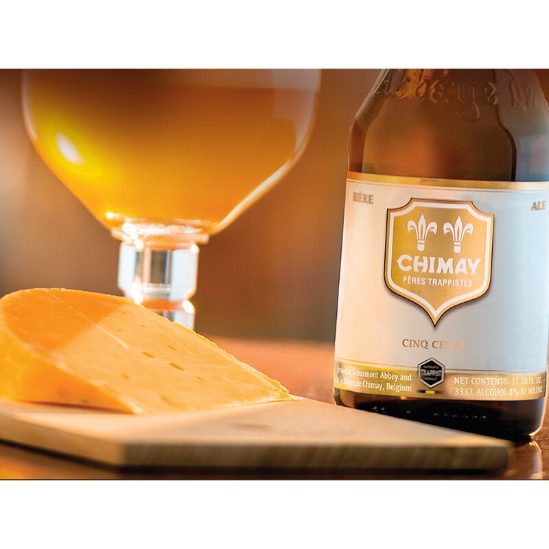 智美白帽精酿啤酒330ml*24瓶整箱 比利时原装进口修道院智美啤酒