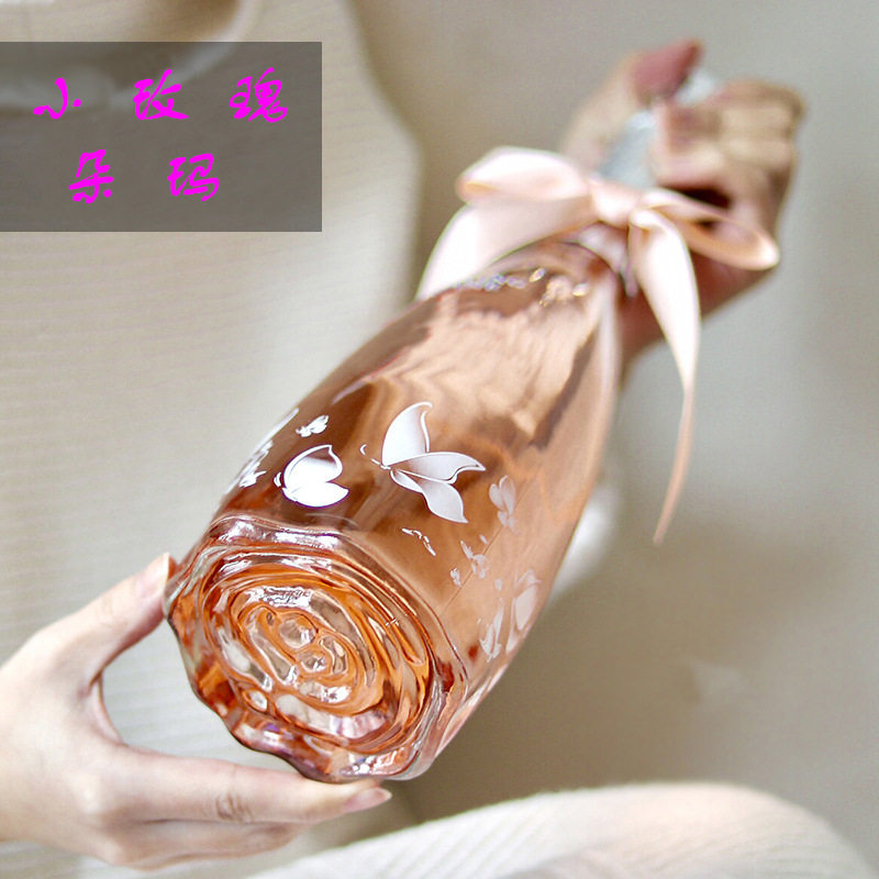 toma朵玛桃红起甜白莫斯卡托葡萄酒 玫瑰花高颜值气750ml