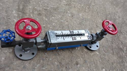 锅炉双色液位计B49H/ 锅炉水位计/石英管双色液位计 带光源