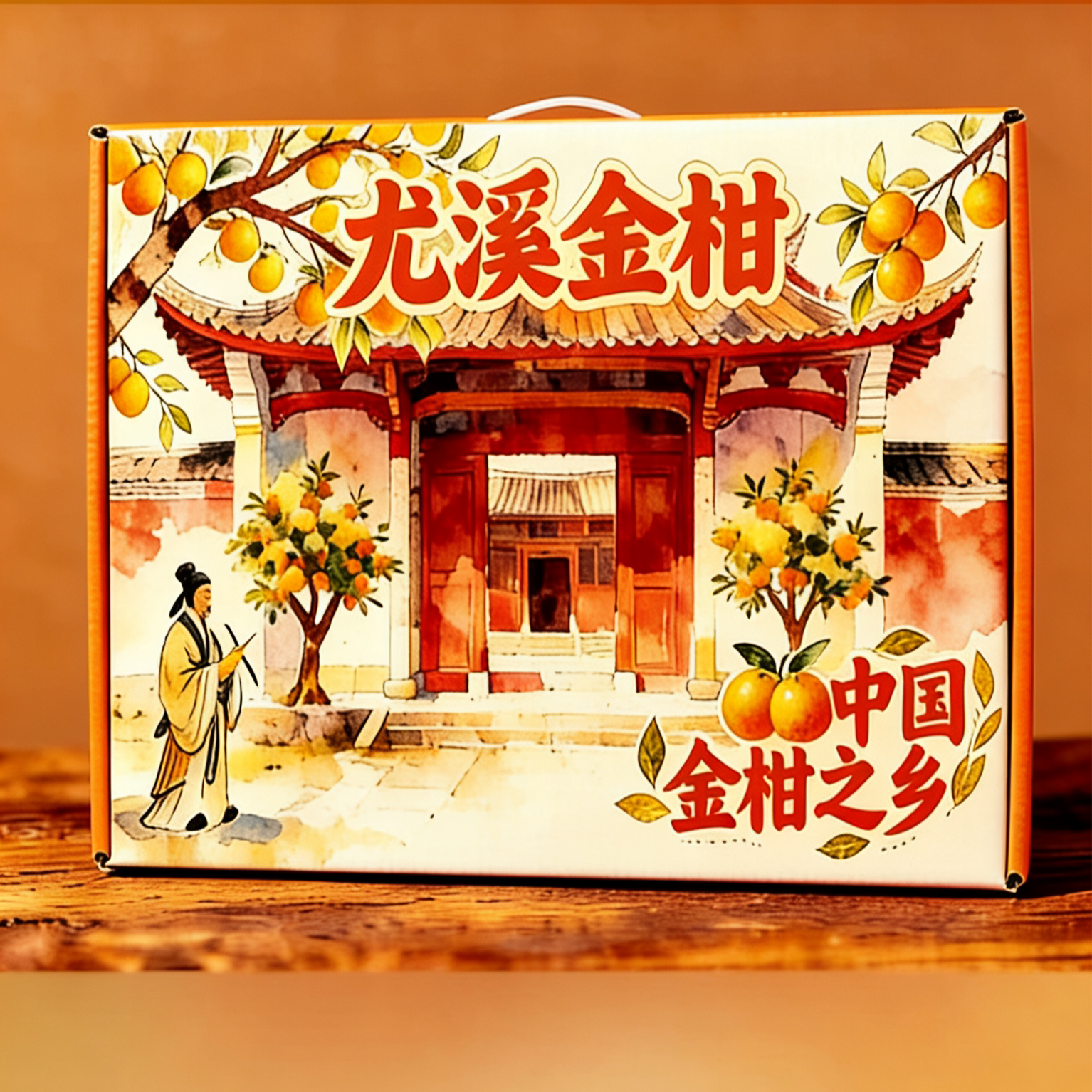 福建尤溪金桔正宗管前黄皮金桔特大果5斤礼盒装当季新鲜水果金桔