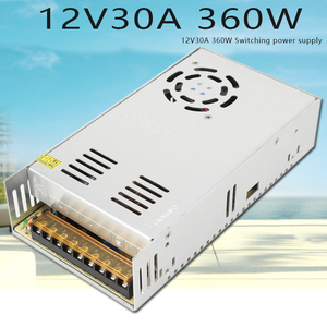 直流12V30A 360W开关电源 110V220V转12V监控 LED电源S-360-12
