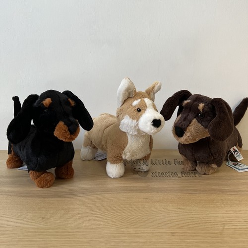 英国JELLYCAT腊肠犬柯基毛绒玩具