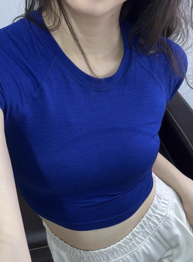lululemon swiftly Tech cropped 2.0轻薄透气速干短袖现货速发