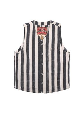 Cushman 21873 工装马甲牛仔丹宁面料V领美式