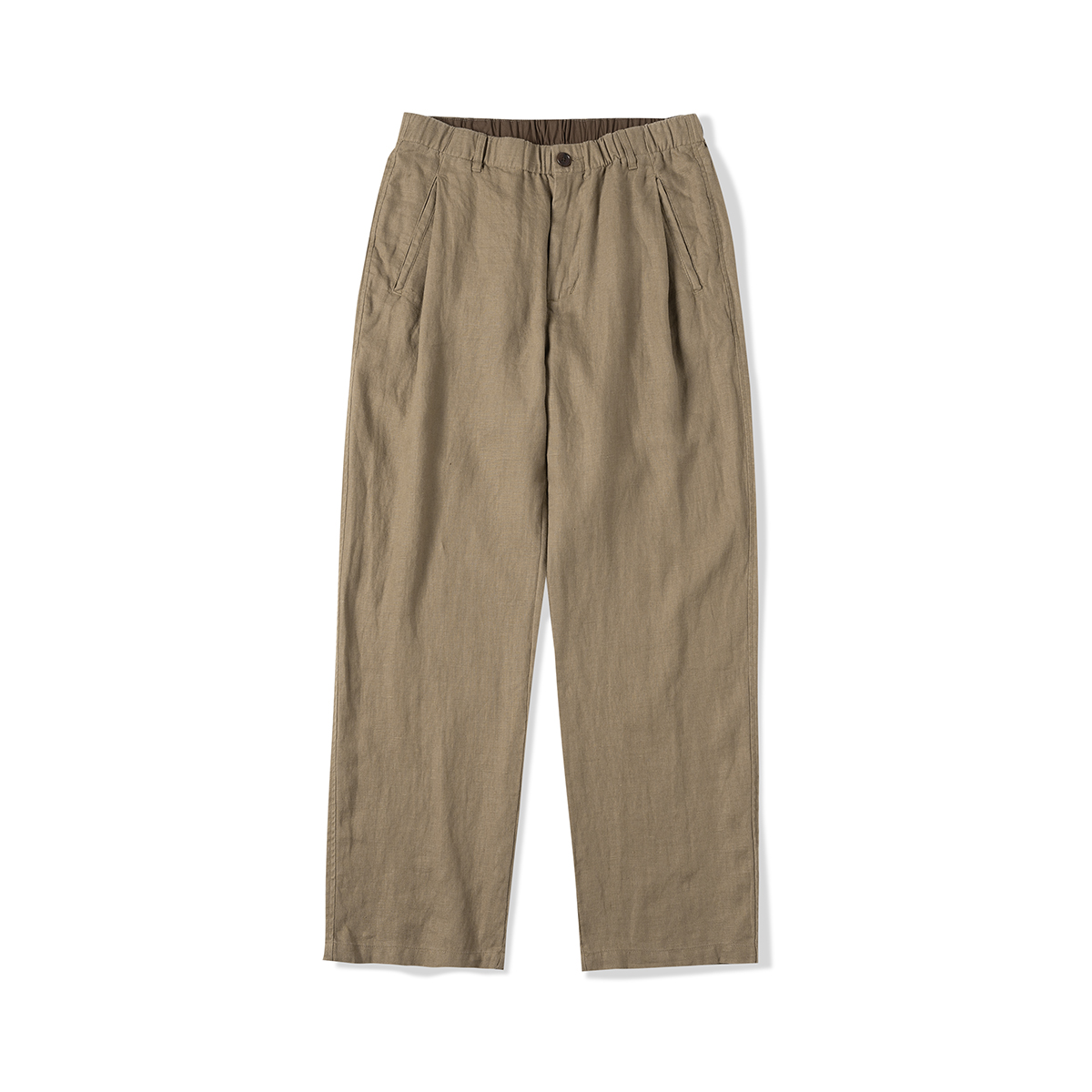 33oz NATIVEWELL纯亚麻长裤干爽透气柔软垂坠单褶定番裤型