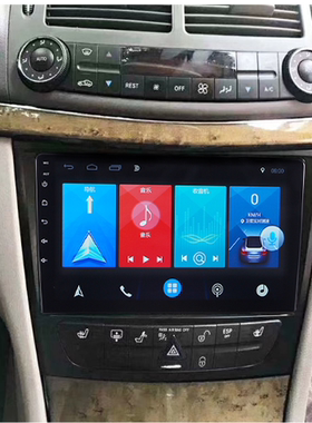 奔驰老E级E200K/E240E280E350CLS300/W211导航一安卓大屏导航