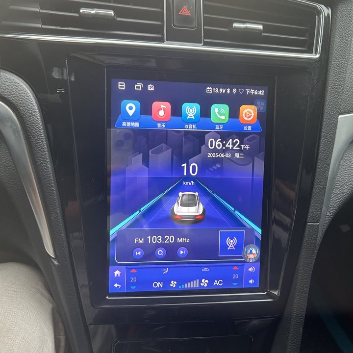 启辰D60启辰D60EV启辰D60 T3版大屏中控竖屏中控导航倒车360全景