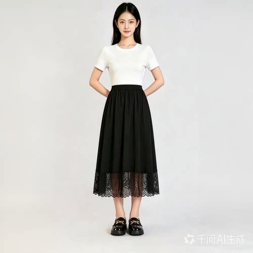 汉服打底裙内衬裙防走光抗静电莫代尔棉裹胸睡裙防透百搭长裙