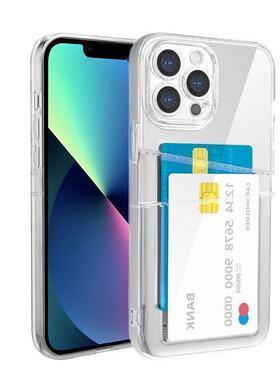 适用于Dual Card Holder Phone Case iPhone16 15 14 13 12 11 Pro Max XR X 12/13mini 15plus Cover双插卡
