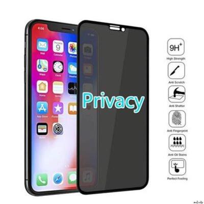 Antispy Protector适用于iPhone15 14 13 12 Pro Max Privacy Screen Glass苹果11promax防窥钢化膜XS XR膜