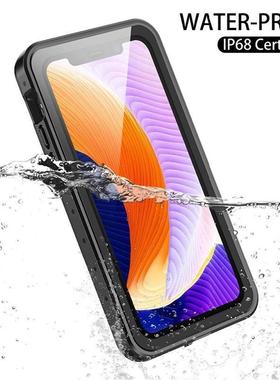 适用苹果iPhone 12 13 14 15 16 Pro Max Waterproof Case iPhone15/16plus Shockproof Cover防水防摔手机壳
