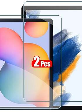 2PCS Tempered Glass Protector适用于Samsung A9+ S9fe+ S9 S8 S10 Ultra S7 Plus S7fe A7 S6 Lite钢化膜