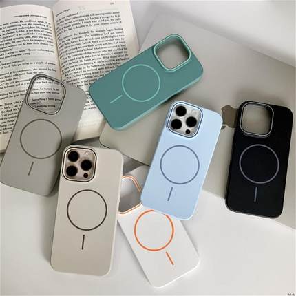 适用于iPhone 17 16 15 14 pro max Magsafe Hard Case苹果13/12