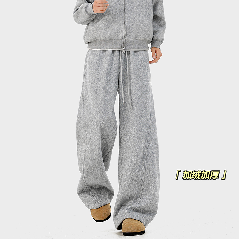 A410-k8777JR-P65限价99-成分:65%棉35%聚酯纤维-360g卫裤面料，男装休闲裤，电商A410