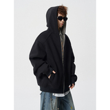 A410-WT34761-P90限价139-美式拼接格纹连帽卫衣-400g华棉，男装卫衣，电商A410