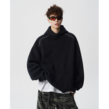 A410-A34777-P80限价119-美式设计感连帽休闲卫衣-400G华棉，男装卫衣，电商A410