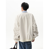 A410-WT93331-P110限价169-美式假两件拼接夹克-塔罗牛津210克，男装夹克，电商A410