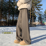 A410-K8681JR-P70限价109-美式加绒休闲长裤-400g左右人字纹面料，男装卫衣，电商A410