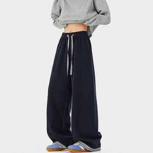 A410-K7914-特批50限价99成分65%棉35%聚酯纤维-310g磨毛卫裤面料，男装休闲裤，电商A410