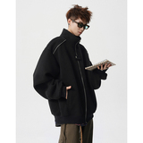 A410-WT33808-特批70限价139-美式设计感立领夹克外套-400g华棉，男装夹克，电商A410