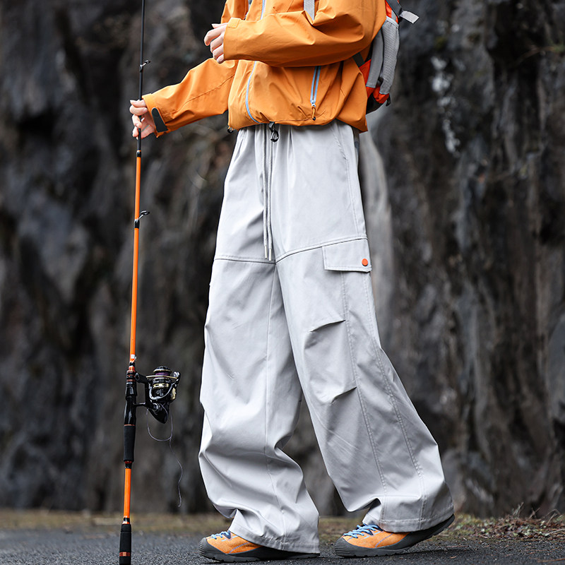 A410-K5607-特批40限价79-成分聚酯纤维-180g左右冲锋裤面料，男装休闲裤，电商A410