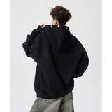 A410-WT33820-P95限价149-美式刺绣连帽开衫外套-400g华棉，女装短外套，电商A410