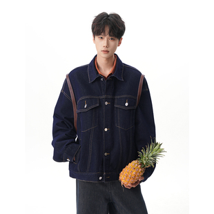 高街休闲牛仔外套 A410 美式 P85限价139 7x7牛仔面料420g WT93312