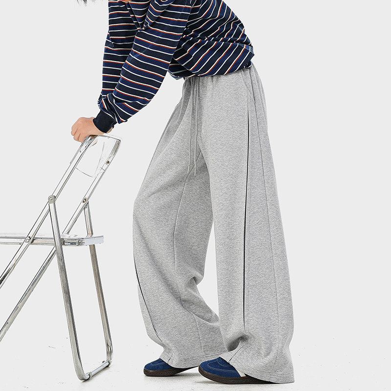 A410-K65003-P55限价99成分：65%棉35%聚酯纤维-320g磨毛卫裤面料，男装休闲裤，电商A410