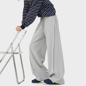 A410-K65003-P55限价99成分：65%棉35%聚酯纤维-320g磨毛卫裤面料，男装休闲裤，电商A410