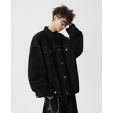 A410-WT34782-P95限价149-美式工装牛仔夹克外套-7x7牛仔面料420g，男装夹克，电商A410