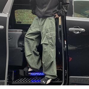 美式复古工装裤男秋冬高级感潮牌cleanfit裤子痞帅休闲宽松阔腿裤图片