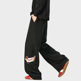 A410-K8252-P63限价89-成分：65%棉35%聚酯纤维-320g磨毛卫裤面料，男装休闲裤，电商A410