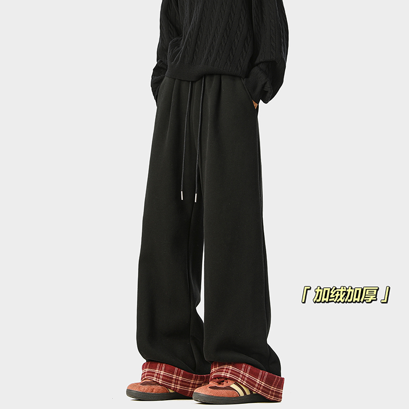 A410-K9184JR-P55限价79-成分：聚酯纤维-卫裤一体绒320g左右，男装休闲裤，电商A410