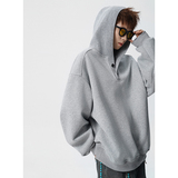 A410-A32635-P85限价129-美式重磅纽扣连帽卫衣-400g华棉复合，男装卫衣，电商A410