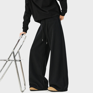 A410-K7948-P65限价99-成分：65%棉35%聚酯纤维-320g磨毛卫裤面料，男装休闲裤，电商A410